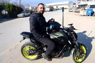 Hatay'da Motosikletli Doğum Günü Kutlaması!