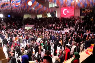AK Parti Hatay'da 8. İl Kongresi'ni Gerçekleştirdi