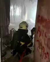Antakya'da Konteynerde Yangın!