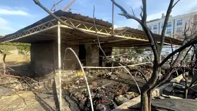 Arsuz'da Fırtınadan Yangın Tehlikesi!