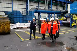 Bakanlık, İskenderun'da Çelik Üreticilerini Denetledi