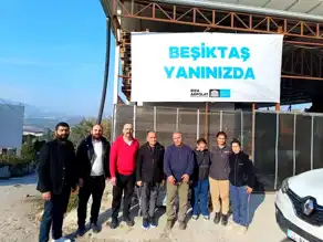 Beşiktaş'tan Hatay Depremzedelerine Yardım Eli