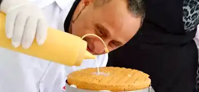 Down Sendromlular Yeni Yıl Pastası Yaptı