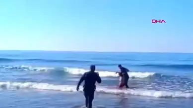 Hatay'da Alkollü Kadın Denize Düştü, Kurtarıldı