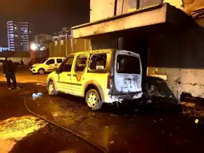 Hatay İskenderun'da Bodrum Katı Yangını