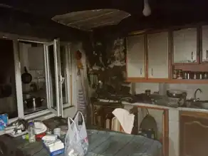 Elektrik Kontağından Yangın: Bir Aile Hastaneye Kaldırıldı