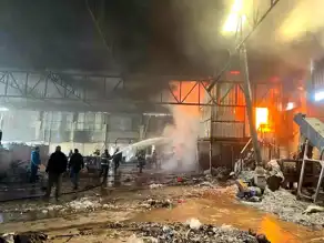Hatay Kırıkhan'da Hurdacıda Yangın!