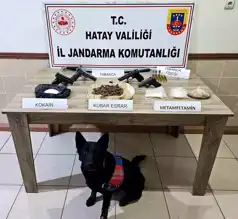 Hatay'da Jandarma'dan Büyük Uyuşturucu Operasyonu