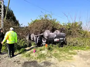 Hatay'da Otomobil Taklası: Sürücü Yaralı