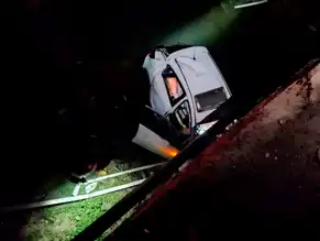 Hatay Kırıkhan'da Sulama Kanalına Düşen Araçtaki Sürücü Yaralı