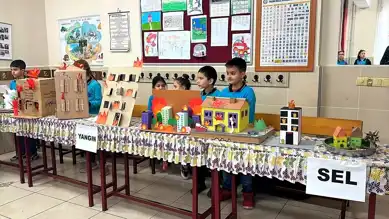 İskenderun Öğrencileri Doğal Afetlere Dikkat Çekiyor