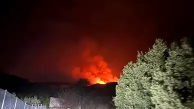Samandağ'da Sazlıklarda Tekrar Yangın!