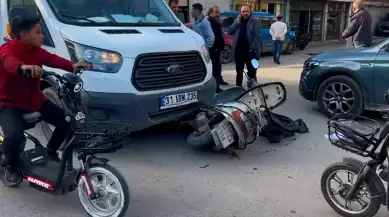 İskenderun'da Motosiklet Kazası: Yaralı Var!