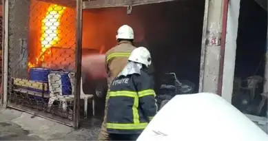 Park Halindeki Araçta Yangın!**