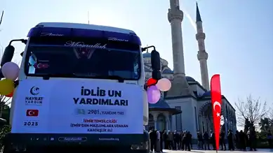 İzmir'den Suriyelilerin Ekmeği İçin Un Yardımı