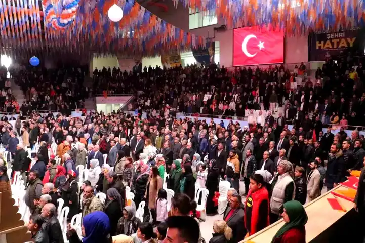 AK Parti Hatay'da 8. İl Kongresi'ni Gerçekleştirdi