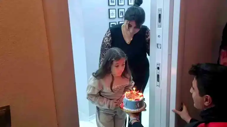 Şehit Polisin Kızına Doğum Günü Sürprizi