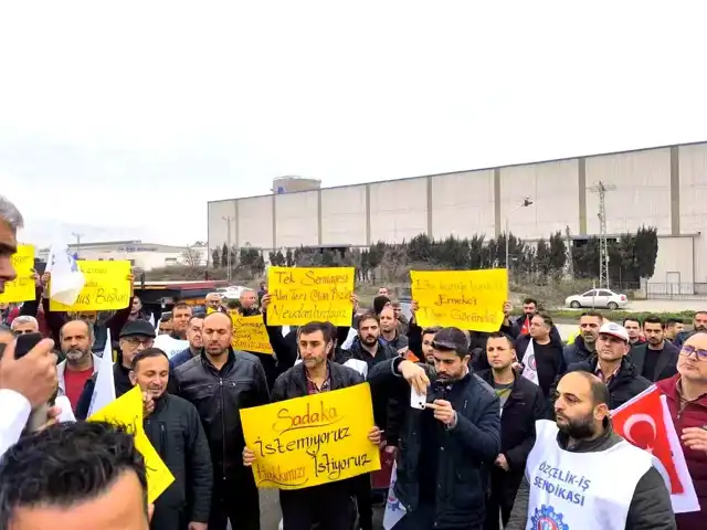 Hatay'da 222 Günlük Grev: Yolbulan Metal İşçileri Karayolunu Kapatmıştı