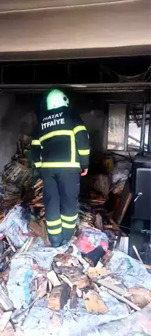 Hatay Altınözü'nde Okulda Yangın!