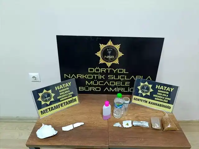 Hatay'da Uyuşturucu Baskını: 4 Gözaltı