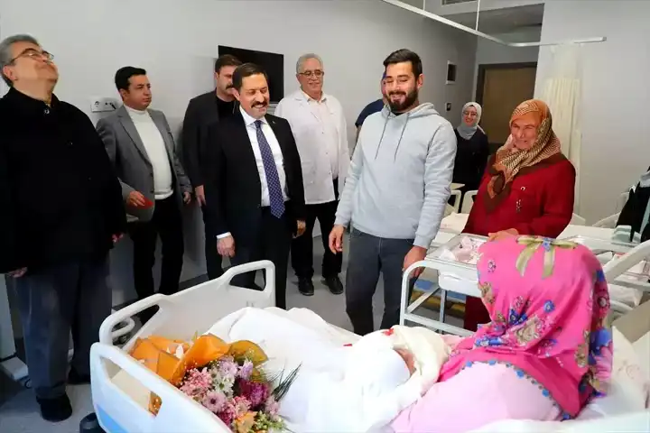 Hatay'da 2024'ün İlk Bebeği