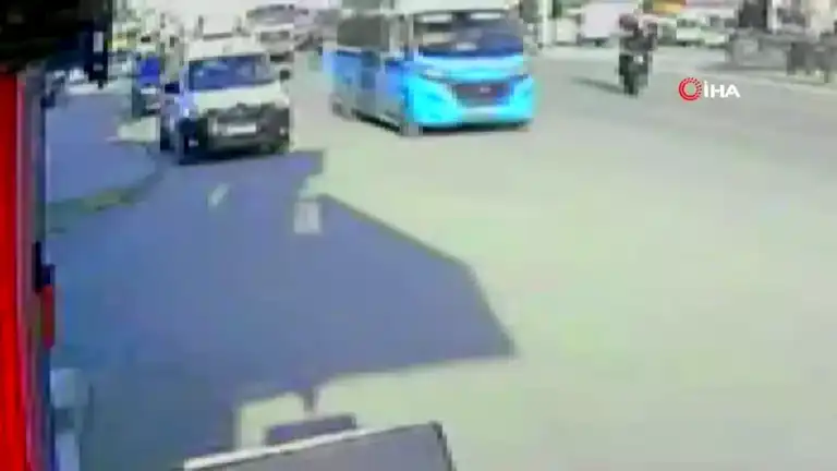 Hatay'da Motosikletçi Ezildi: Dehşet Anlar Kamera Kaydında!